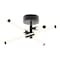 Afx Rusnak 16-in. LED Semi-Flush Mount, Black RSKF1616L30D1BK - alternate 1